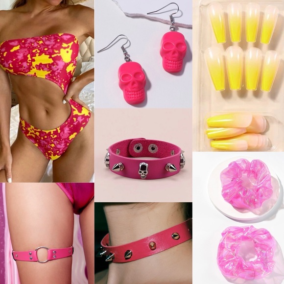 None Other - Hawaii Undead Full Rave / Festival Outfit